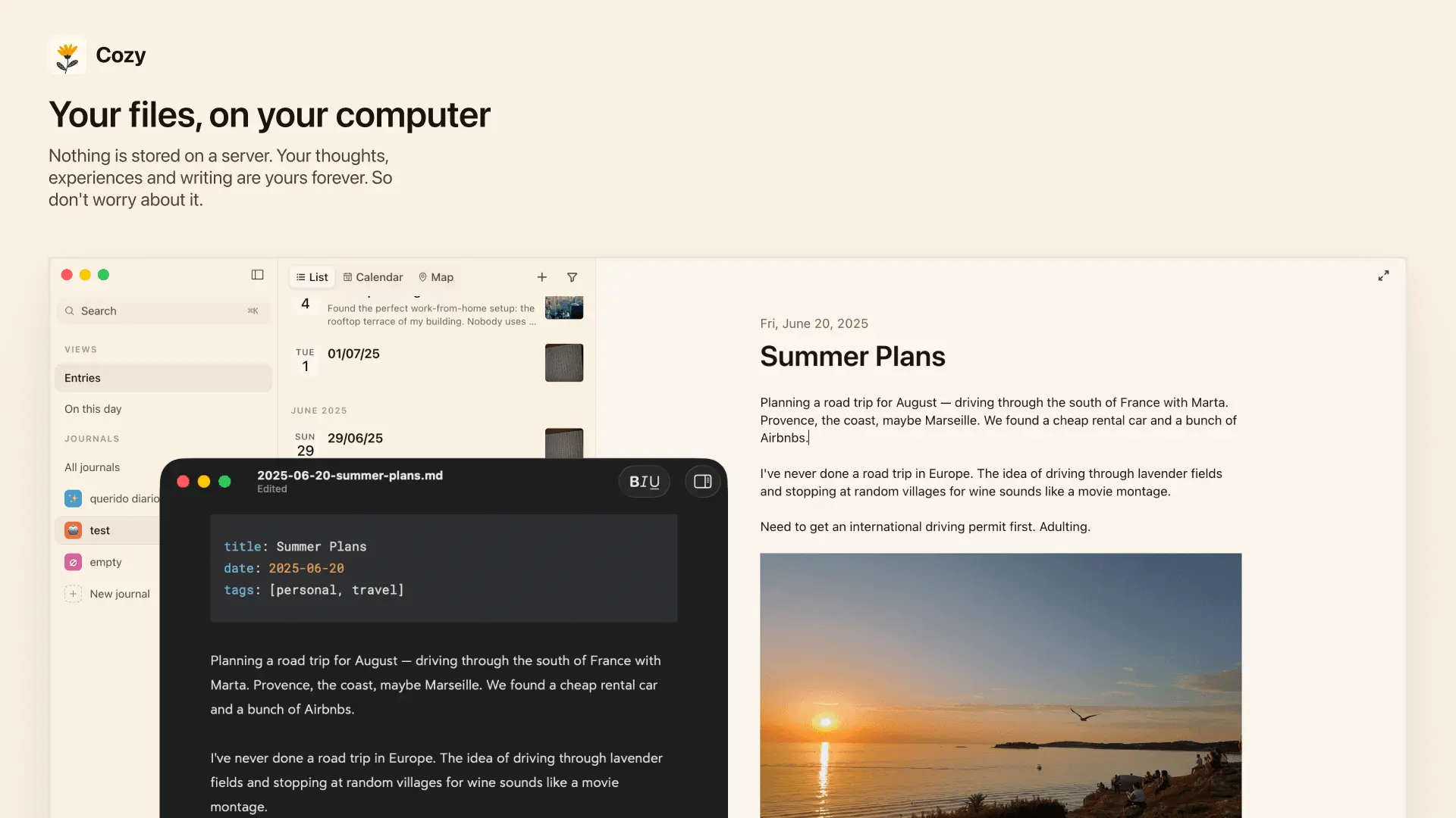 Screenshot 1 of Cozy