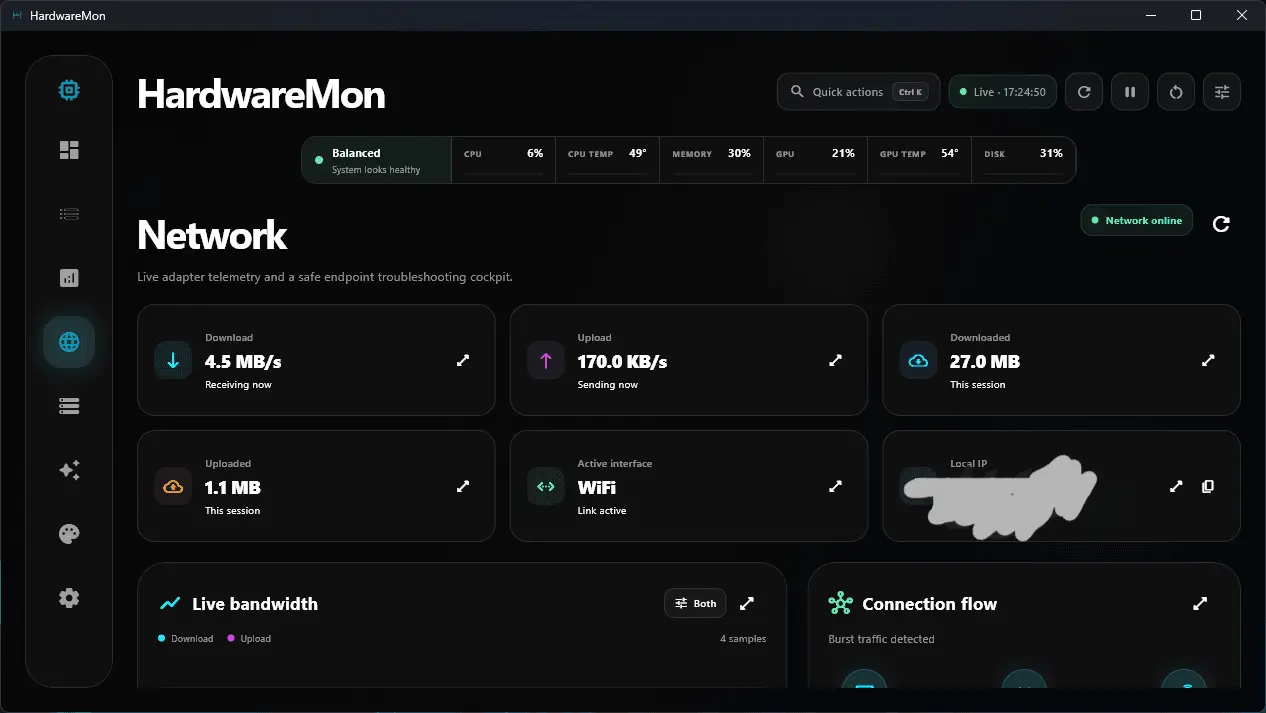 Screenshot 5 of HardwareMon
