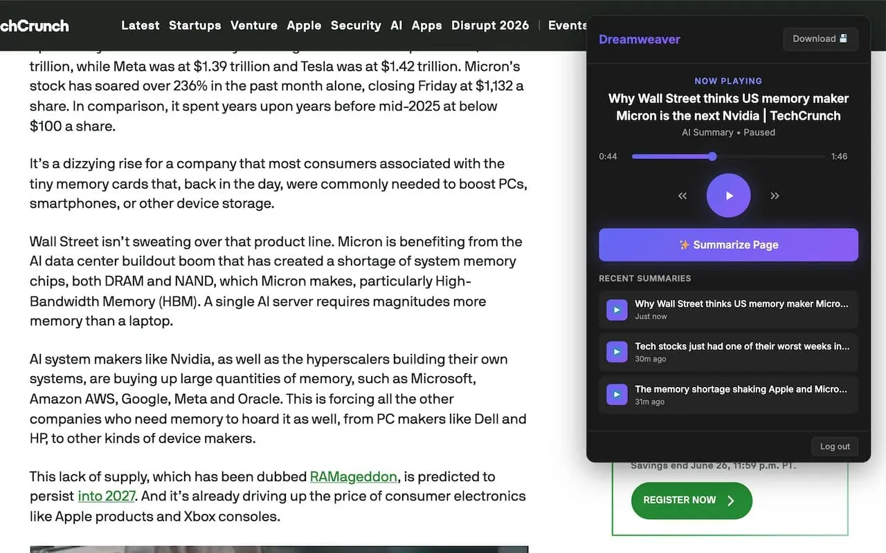 Screenshot 3 of Dreamweaver