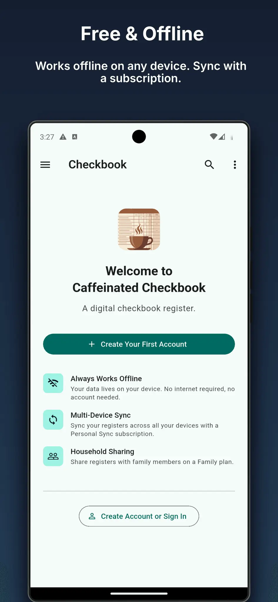 Screenshot 6 of Caffeinated Checkbook