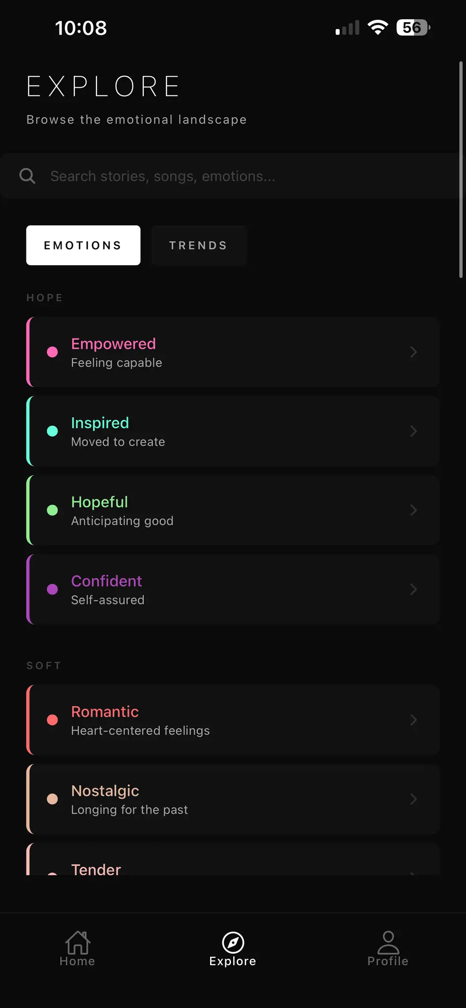 Screenshot 3 of Musaic - musical connections