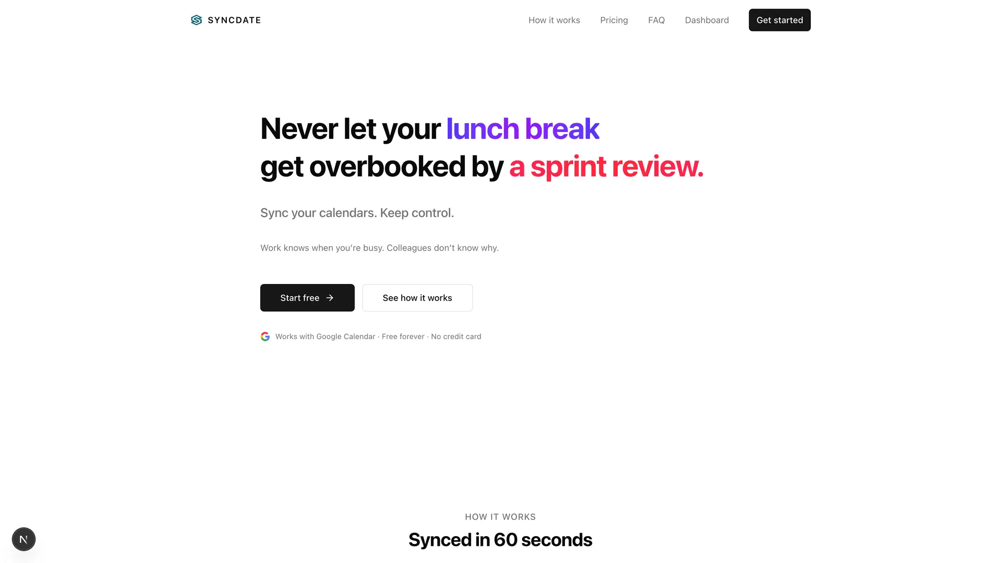 Screenshot 2 of SYNCDATE
