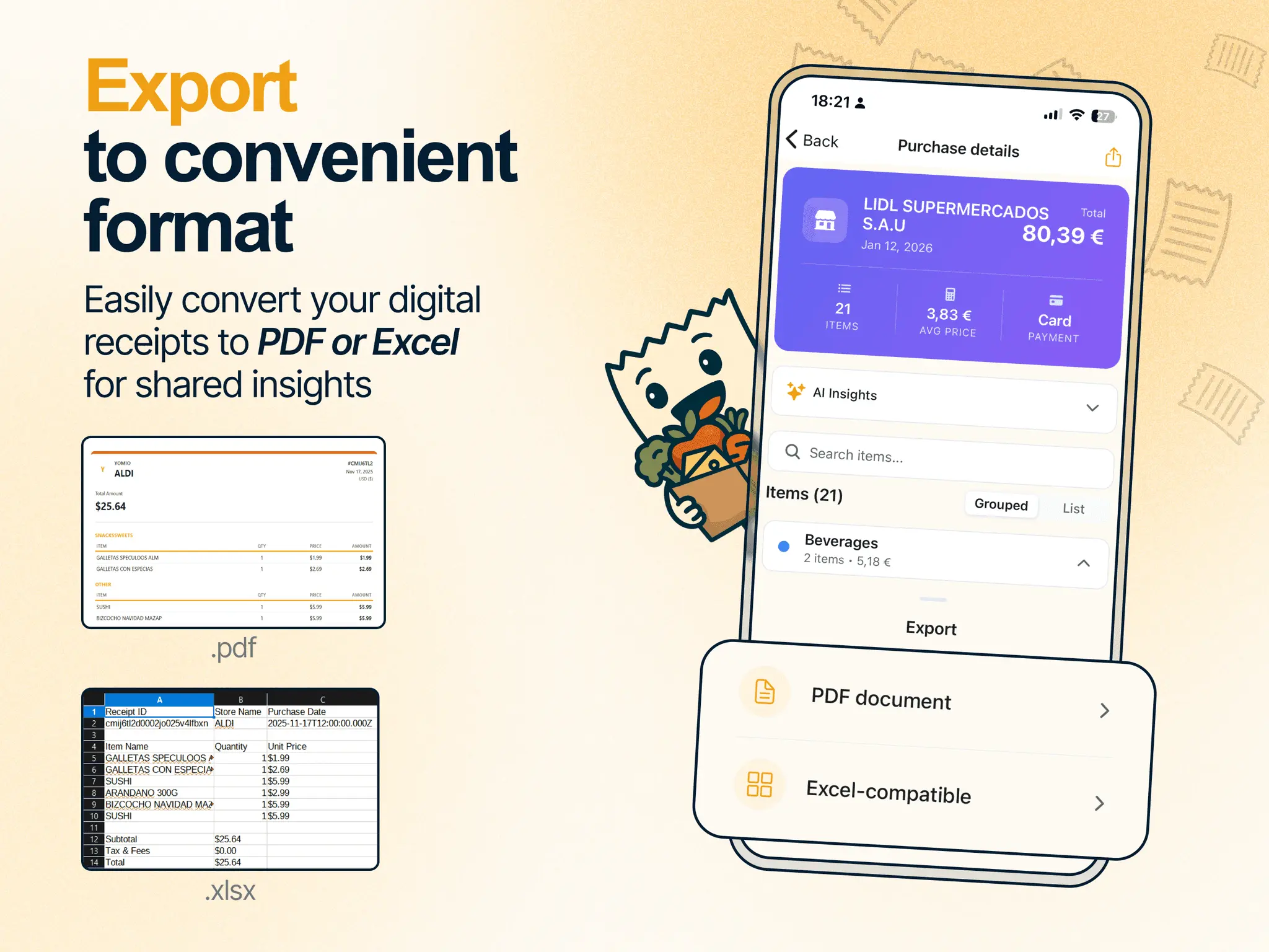 Screenshot 4 of Yomio: Smart Expense Tracker