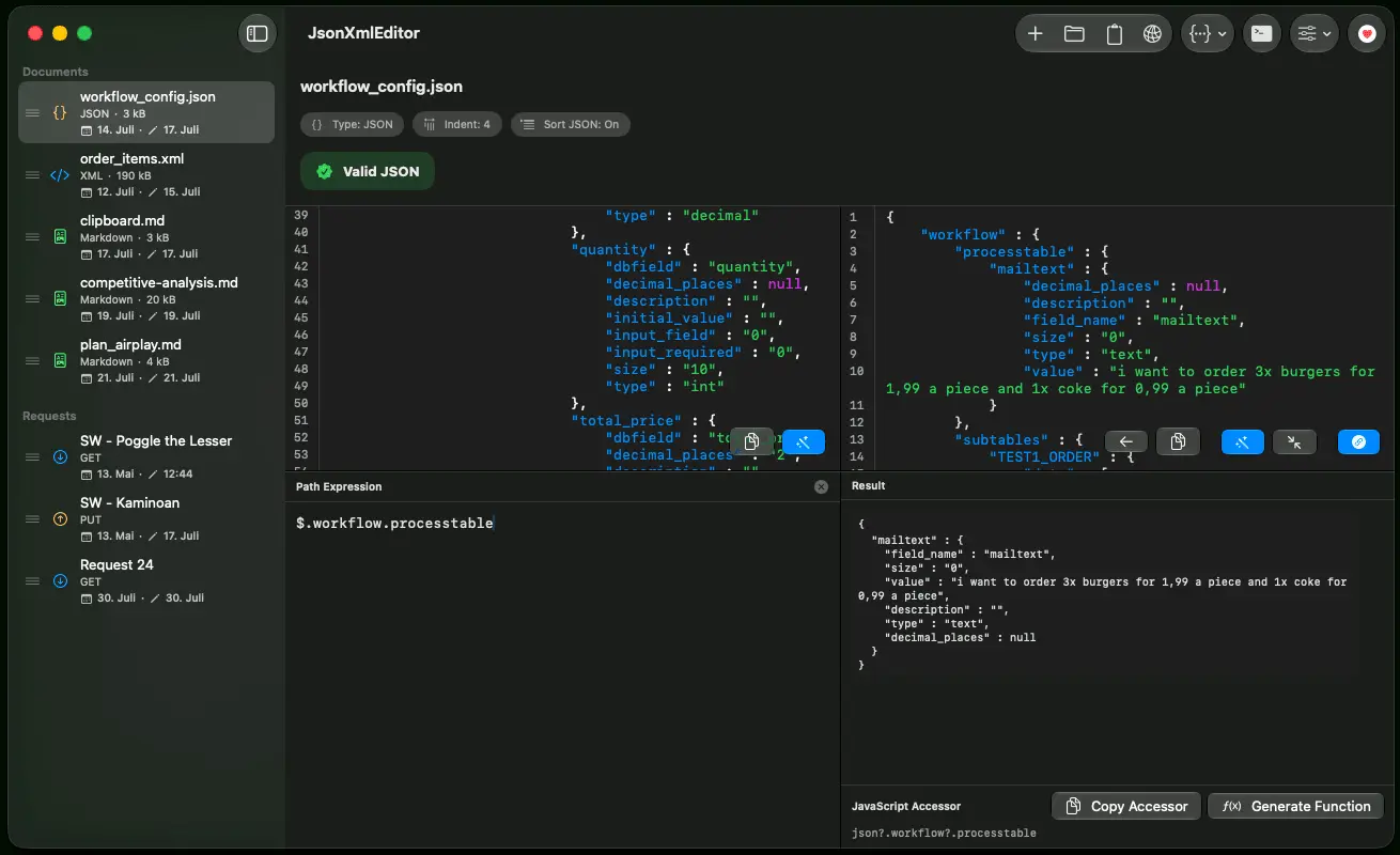 Screenshot 5 of JsonXmlEditor