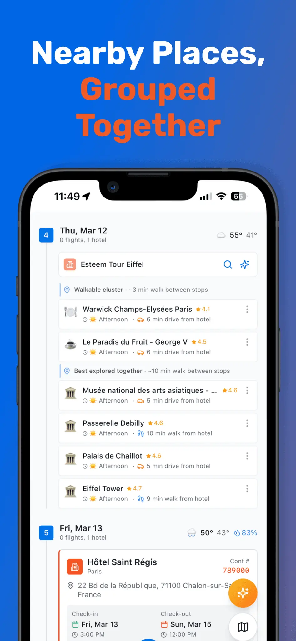 Screenshot 4 of Navio: Travel Organizer