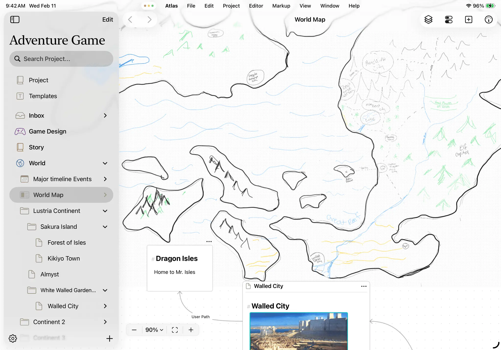 Screenshot 6 of Atlas: Write and Collect