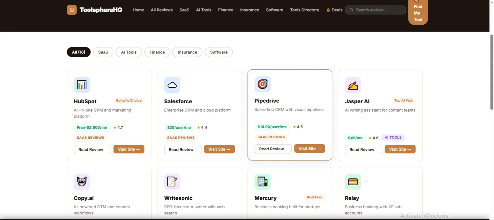 Screenshot 4 of ToolsphereHQ