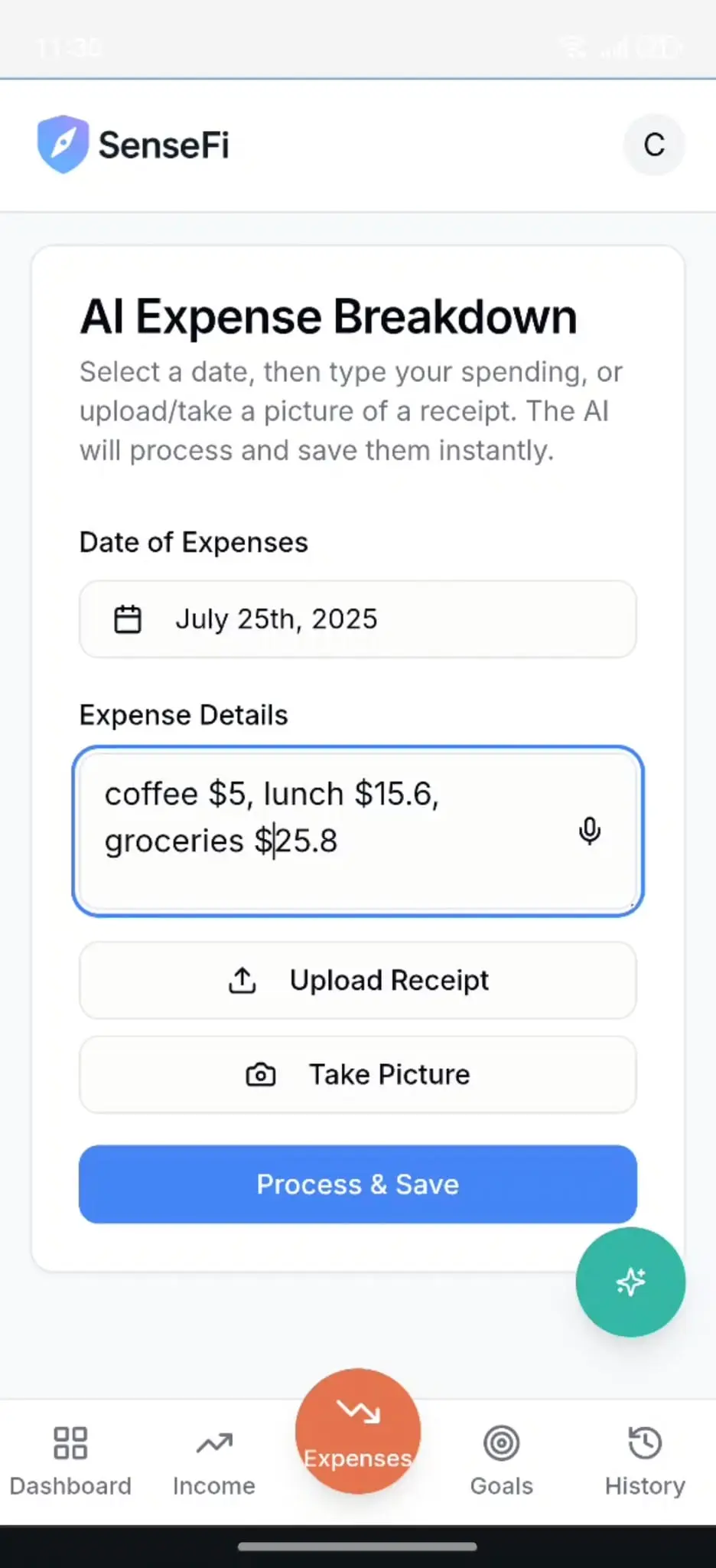 Screenshot 2 of SenseFi