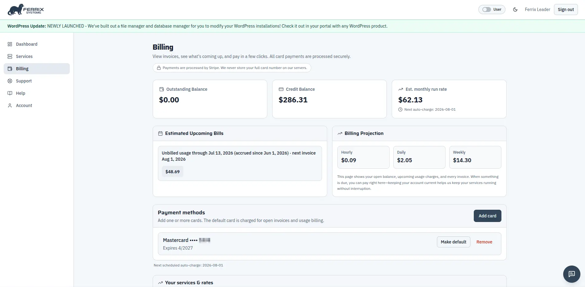Screenshot 4 of Ferrix Systems
