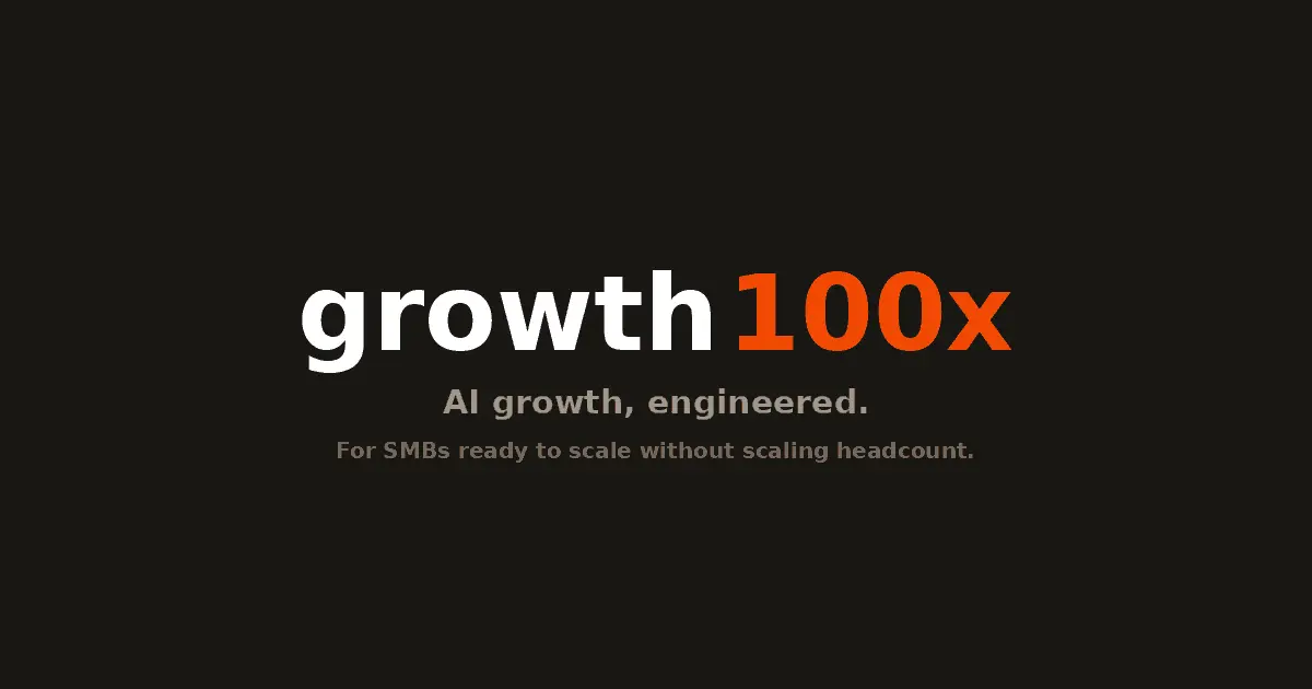Screenshot 1 of Growth100X