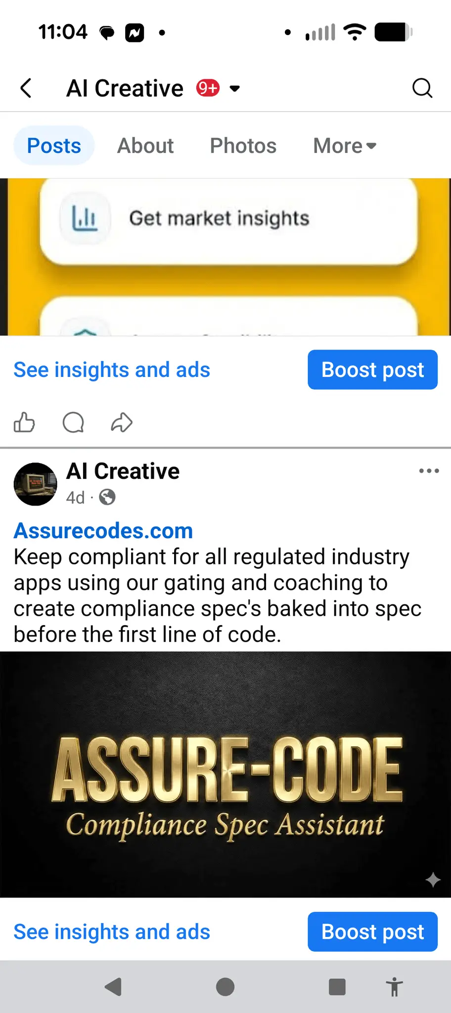 Screenshot 4 of ASSURE-CODE - Compliance Spec Assistant