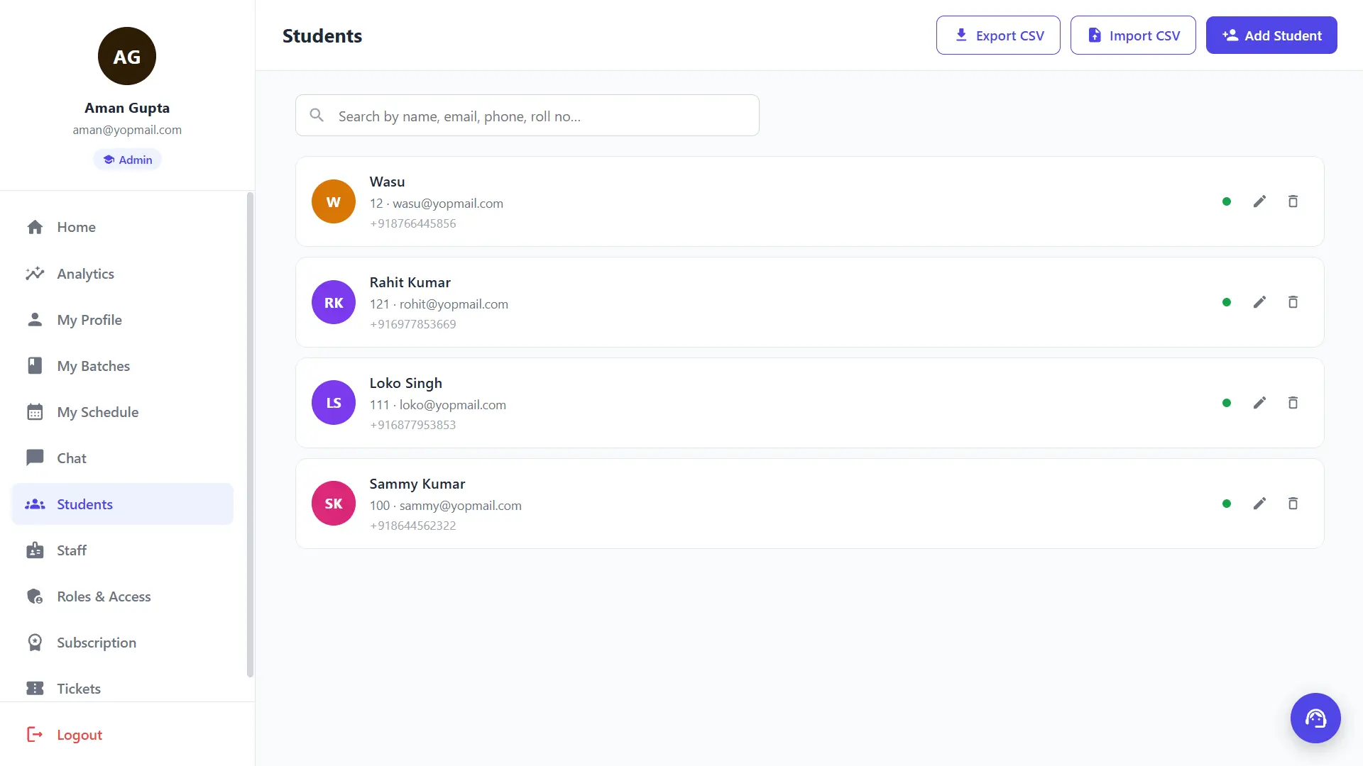 Screenshot 5 of WhiteboardLMS