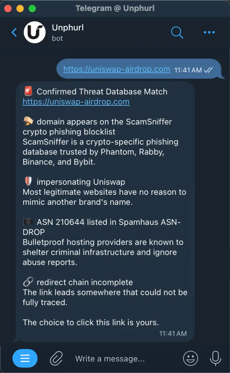 Screenshot 4 of Unphurl