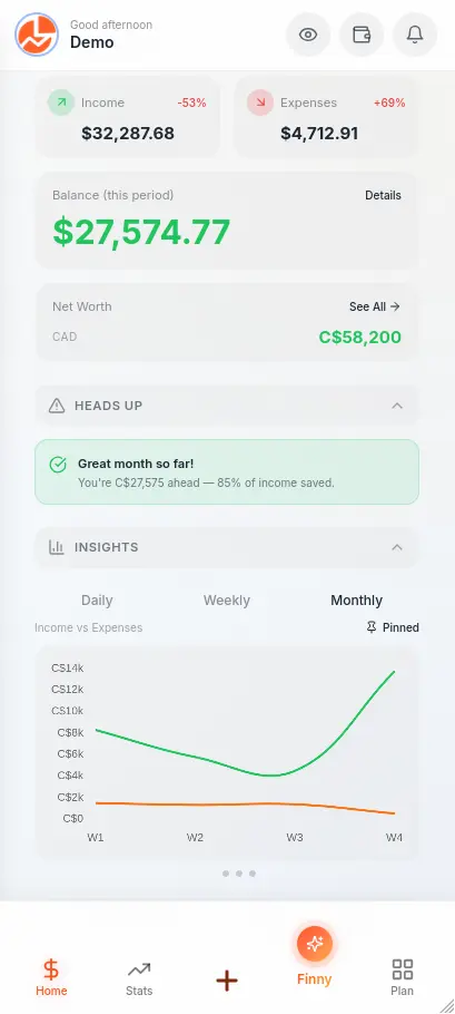 Screenshot 2 of Fintrack
