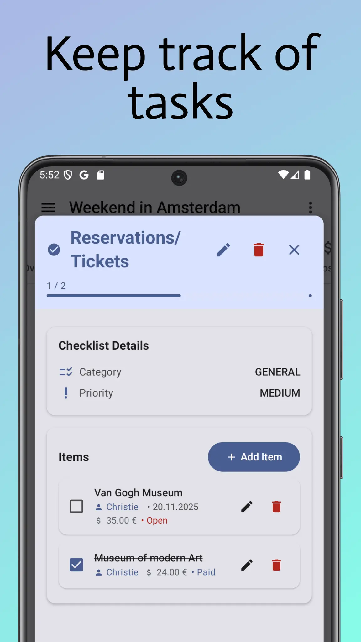 Screenshot 7 of Trabista - Travel Planning simply secure