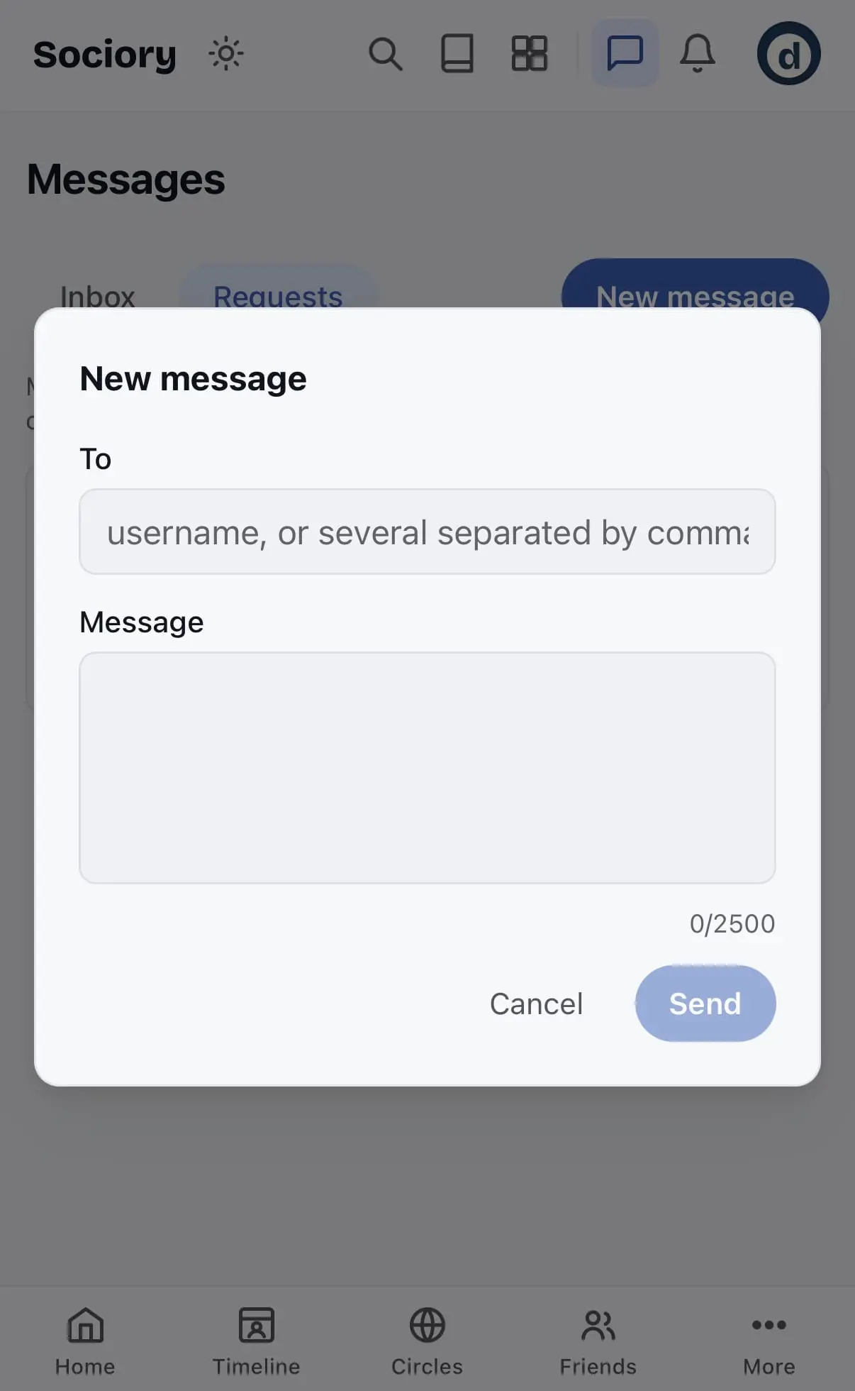 Screenshot 5 of Sociory