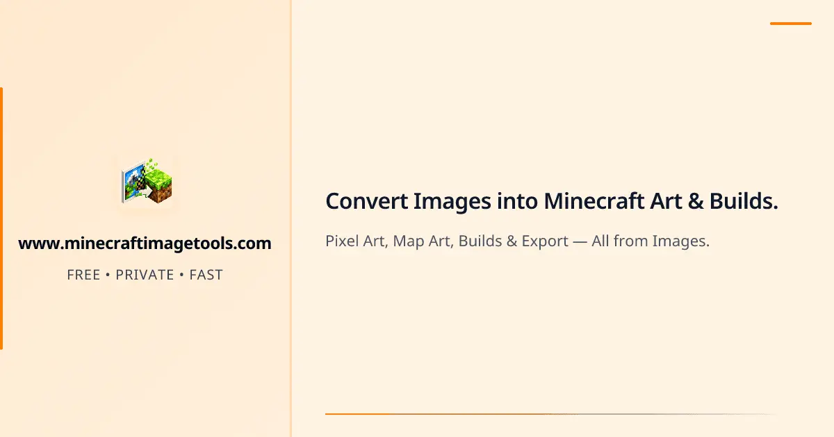Screenshot 1 of Minecraft Image Tools