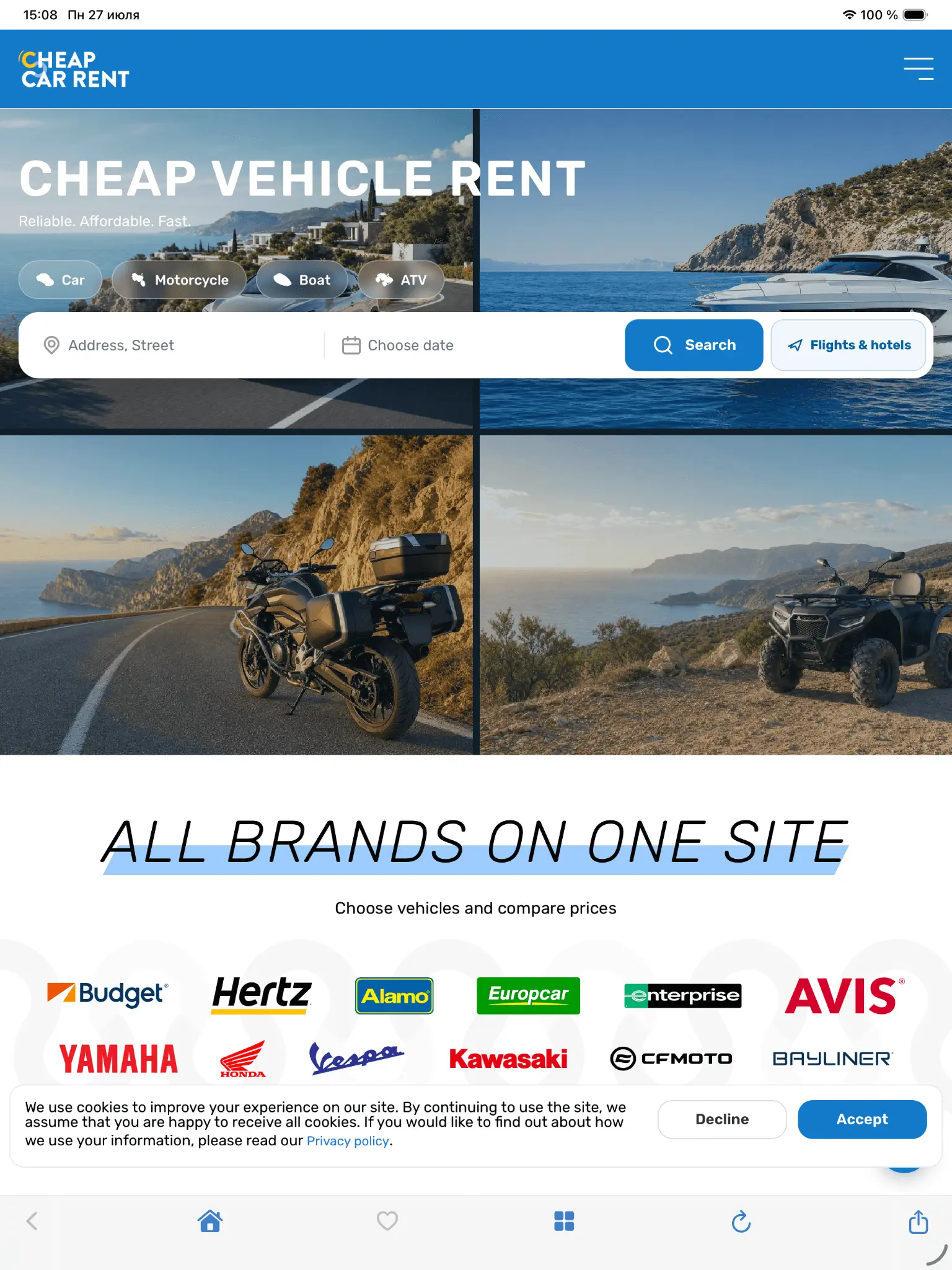 Screenshot 2 of CheapCarRent
