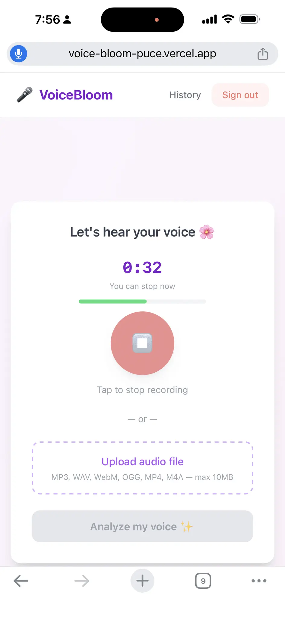 Screenshot 6 of VoiceBloom