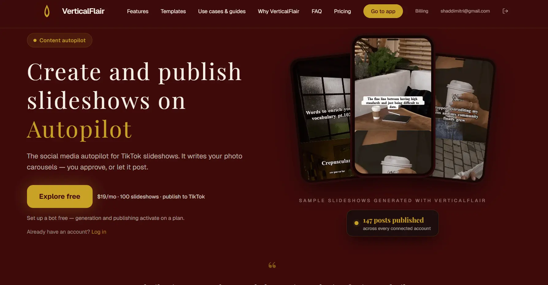 Screenshot 2 of VerticalFlair