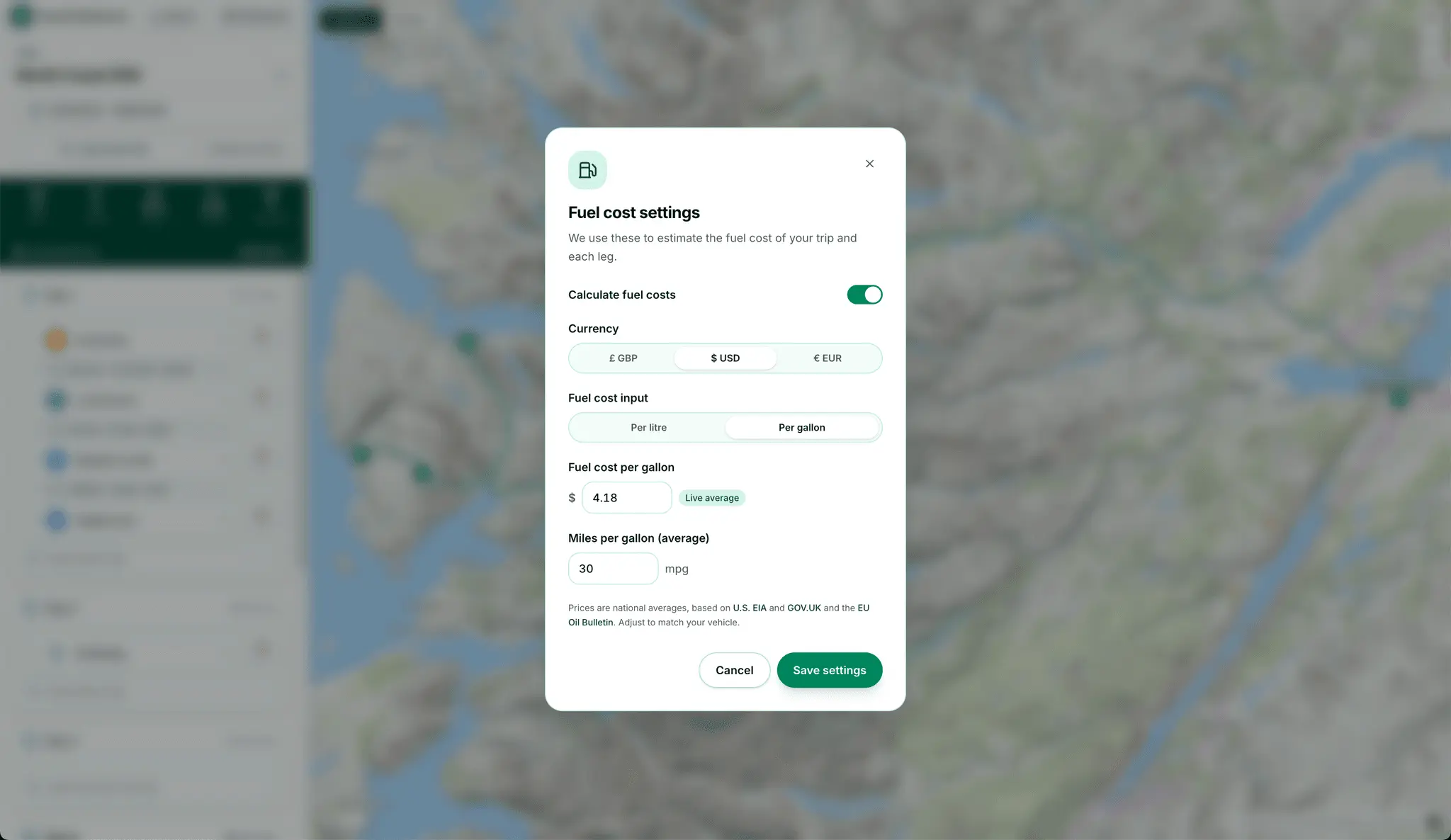 Screenshot 5 of RoadTripPlanner