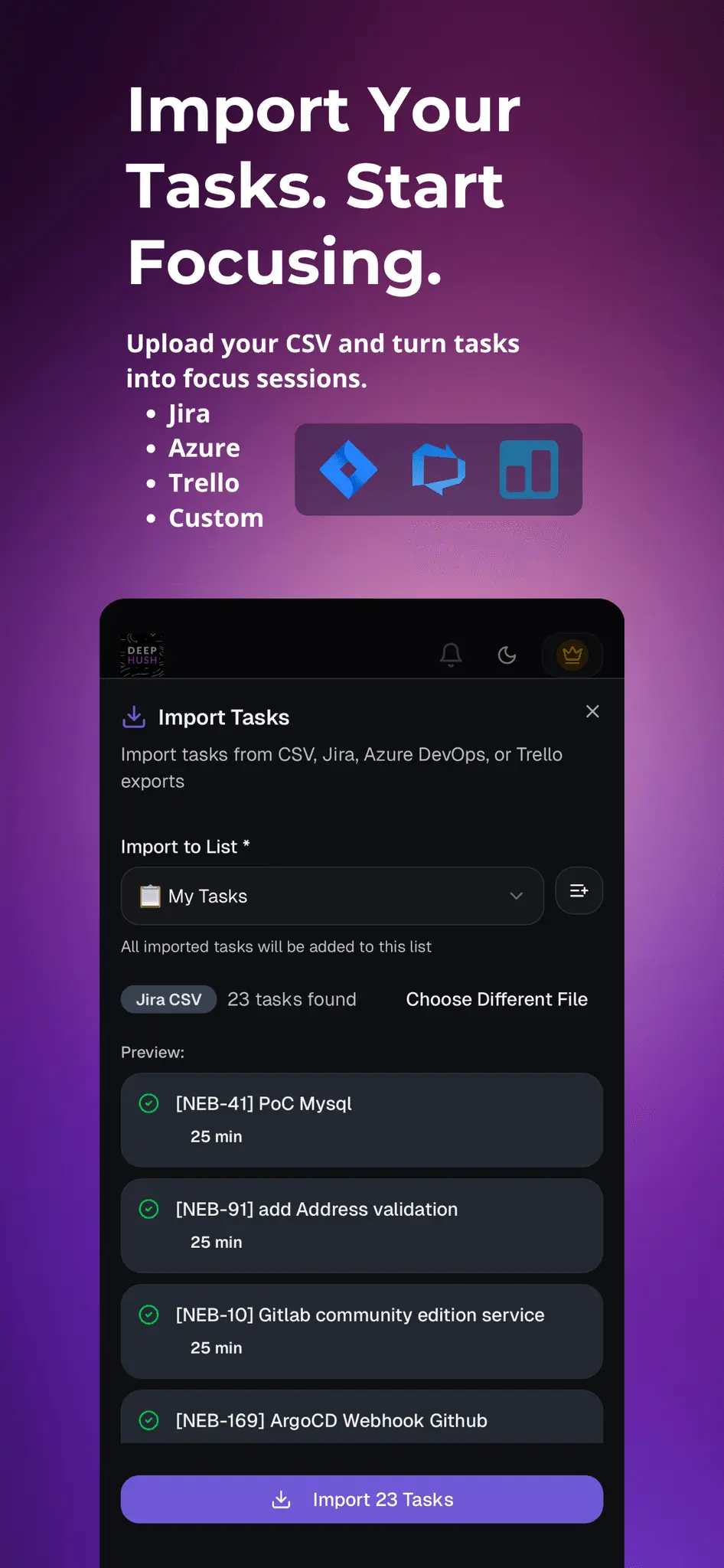 Screenshot 7 of DeepHush