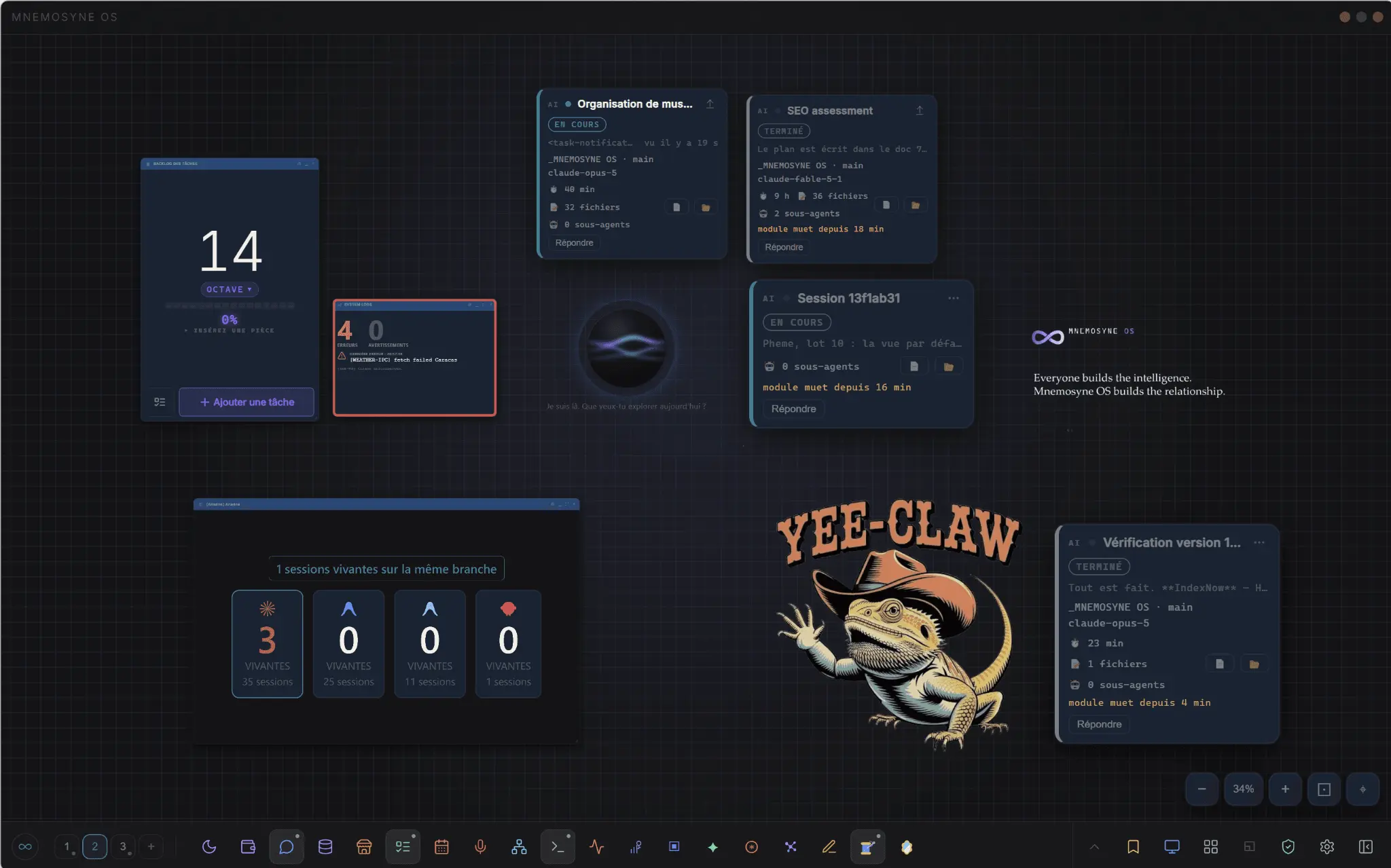 Screenshot 4 of Mnemosyne OS