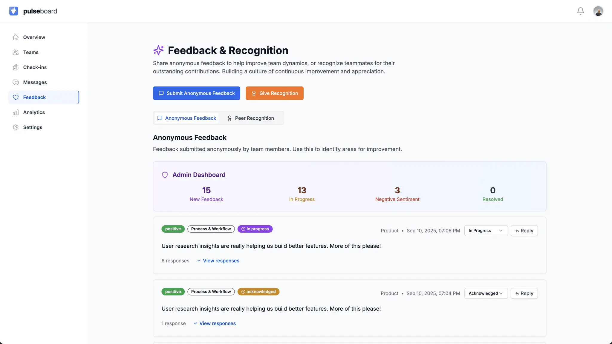 Screenshot 7 of PulseBoard - Sickness Leave Prevent