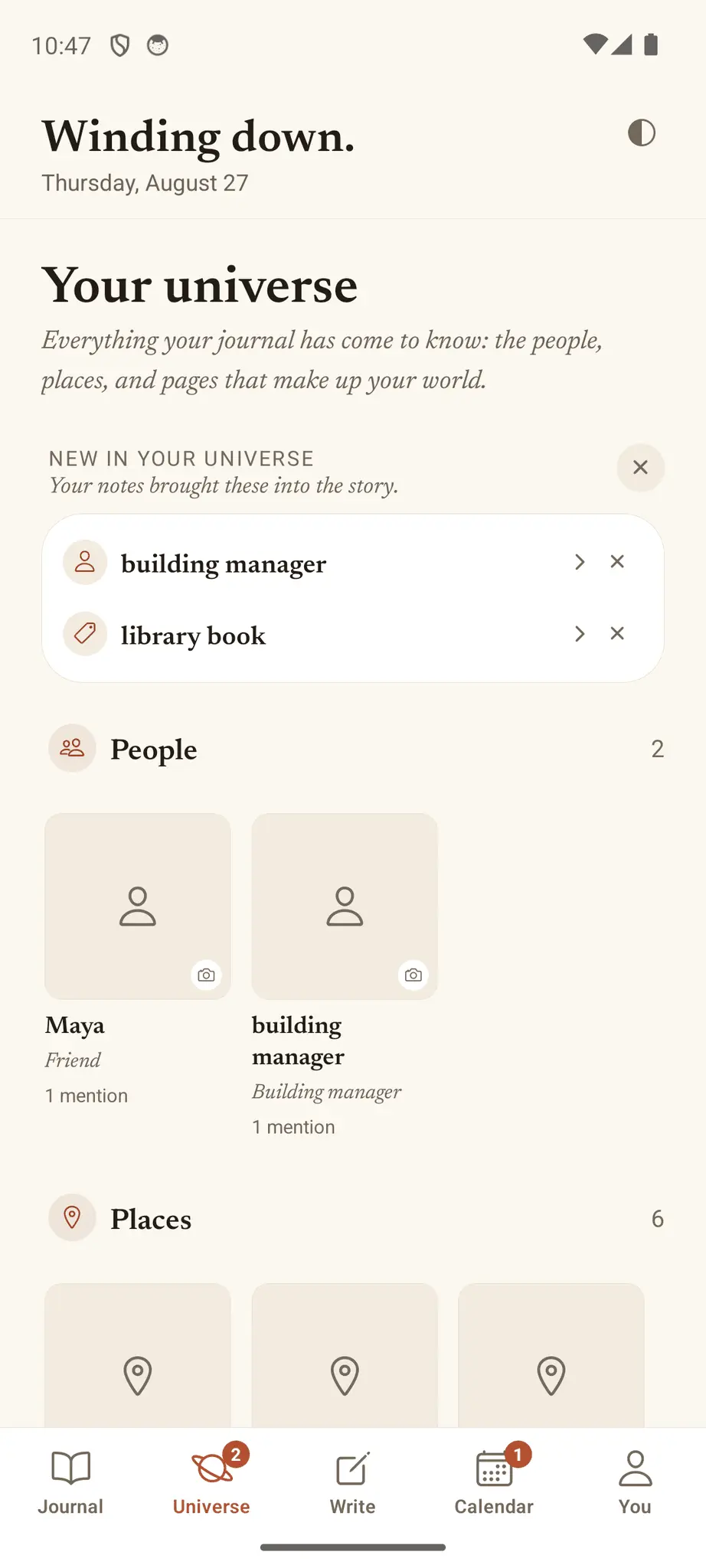 Screenshot 5 of Fond: Voice Journal & Diary