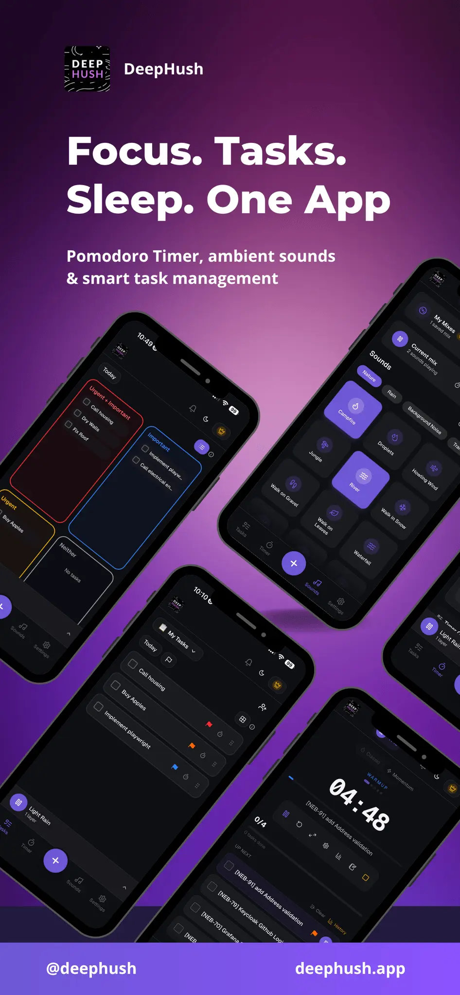 Screenshot 1 of DeepHush