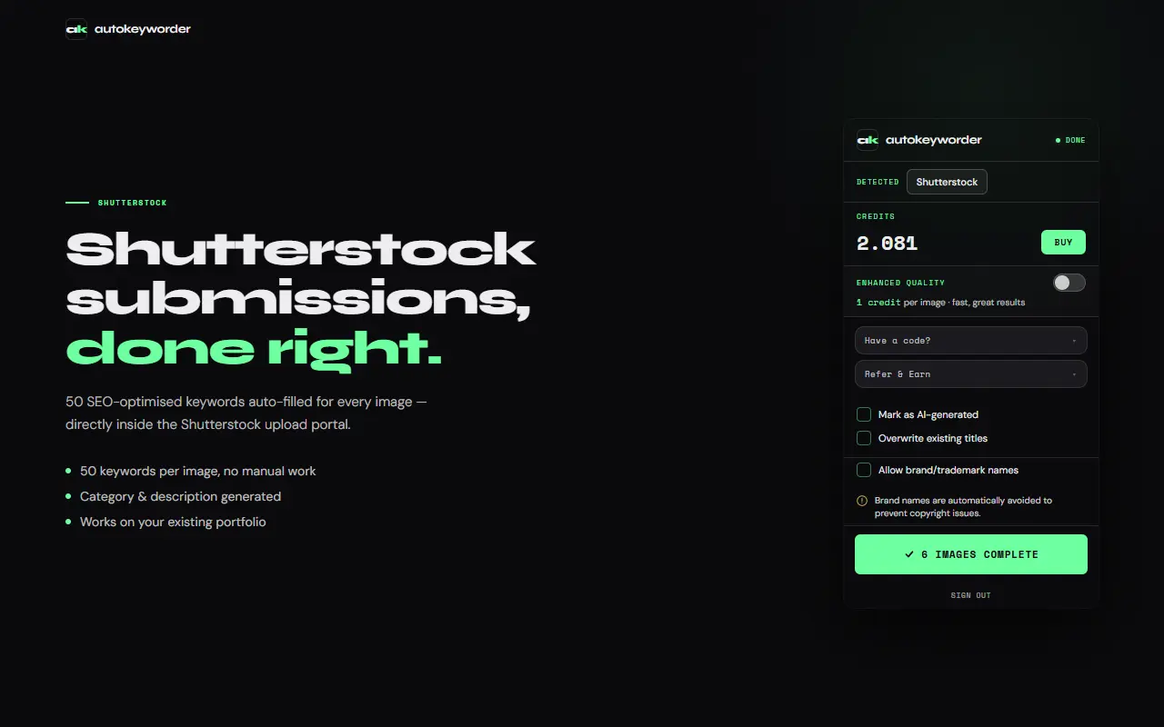 Screenshot 3 of Autokeyworder