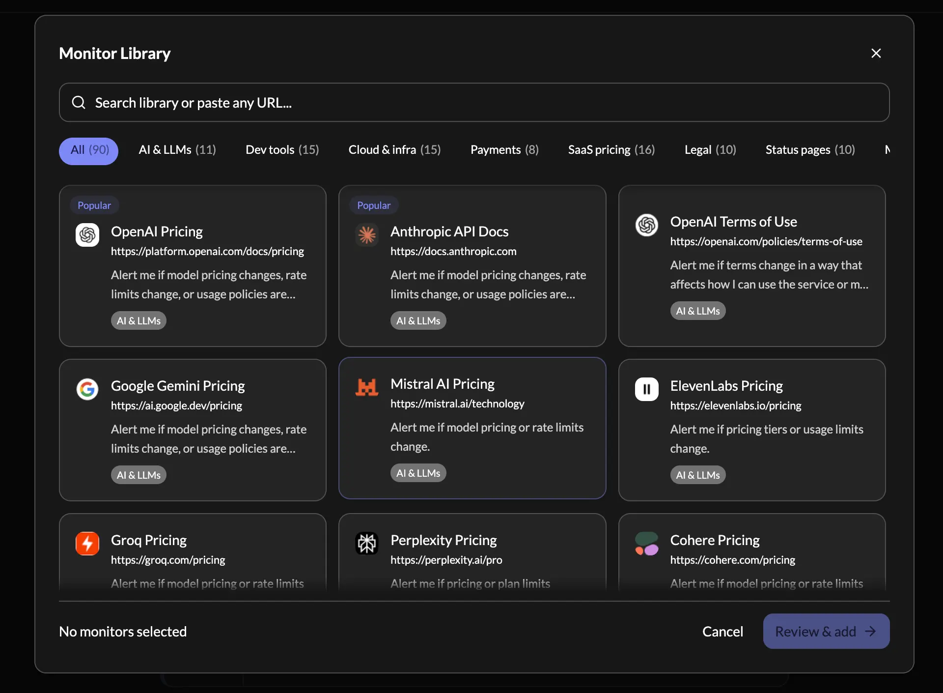 Screenshot 2 of What Changed