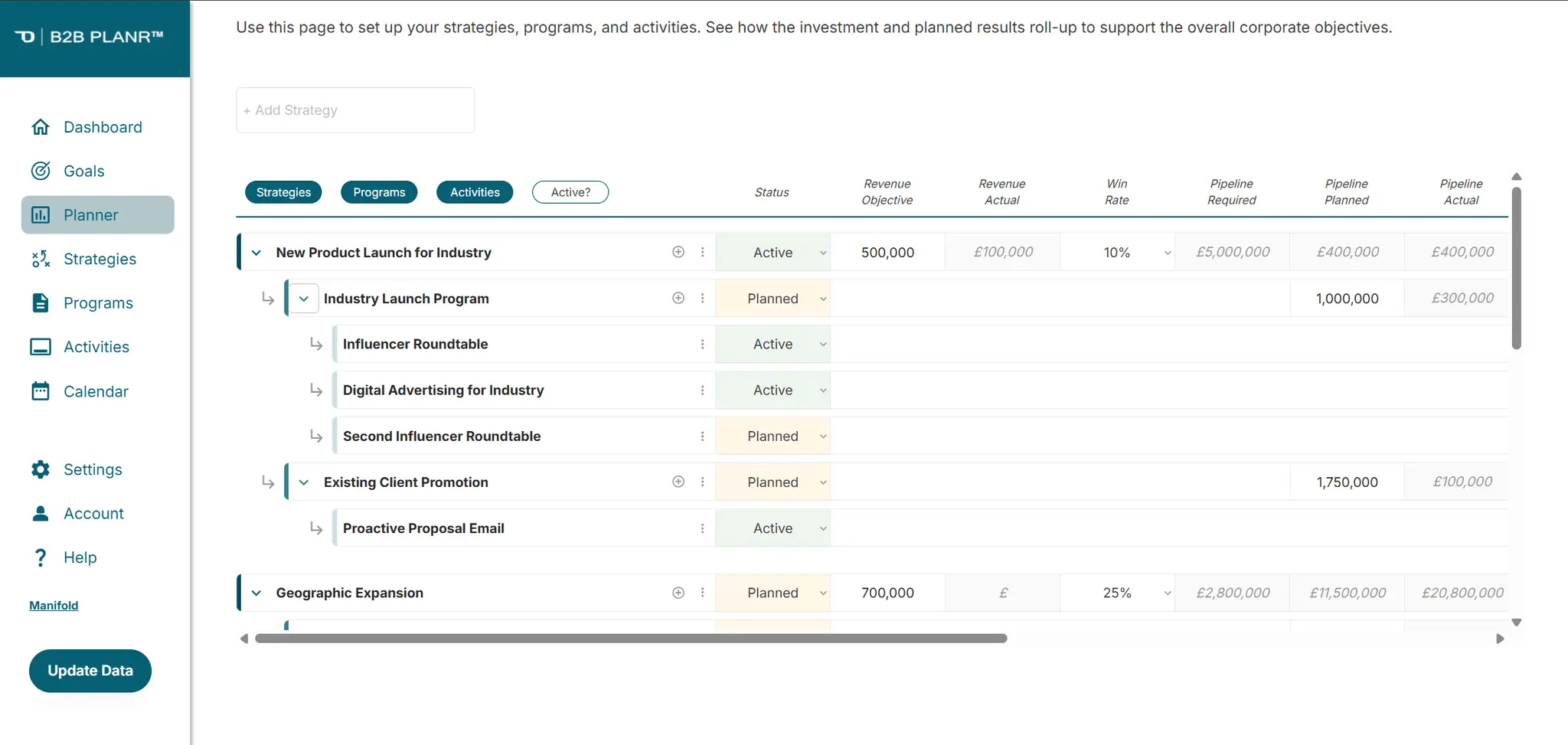 Screenshot 5 of B2B Planr