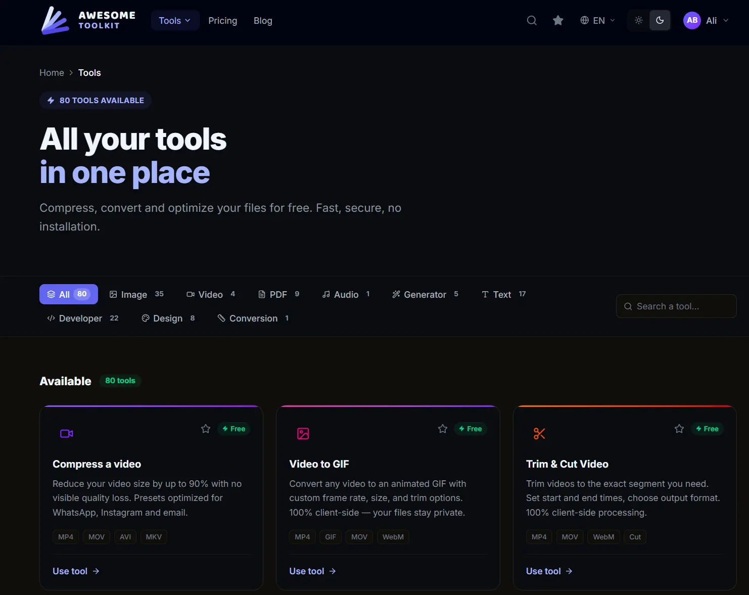 Screenshot 3 of Awesome Toolkit