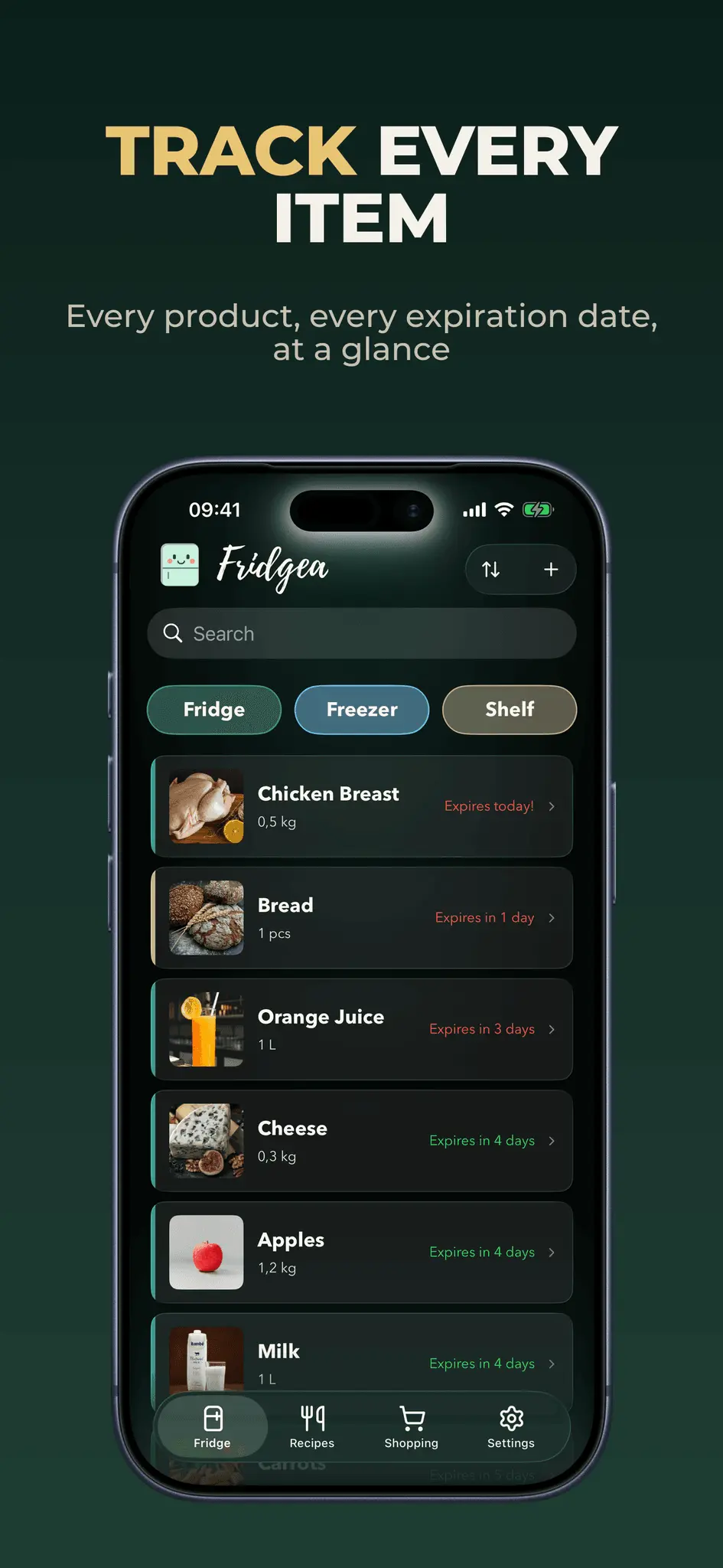 Screenshot 5 of Fridgea
