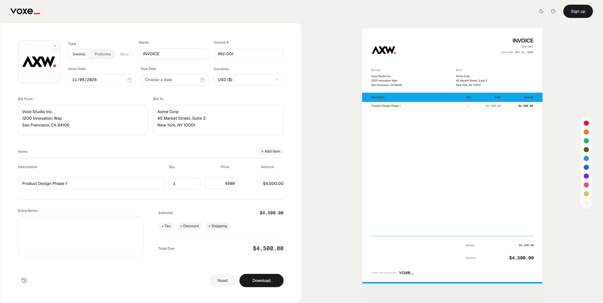Screenshot 1 of Voxe