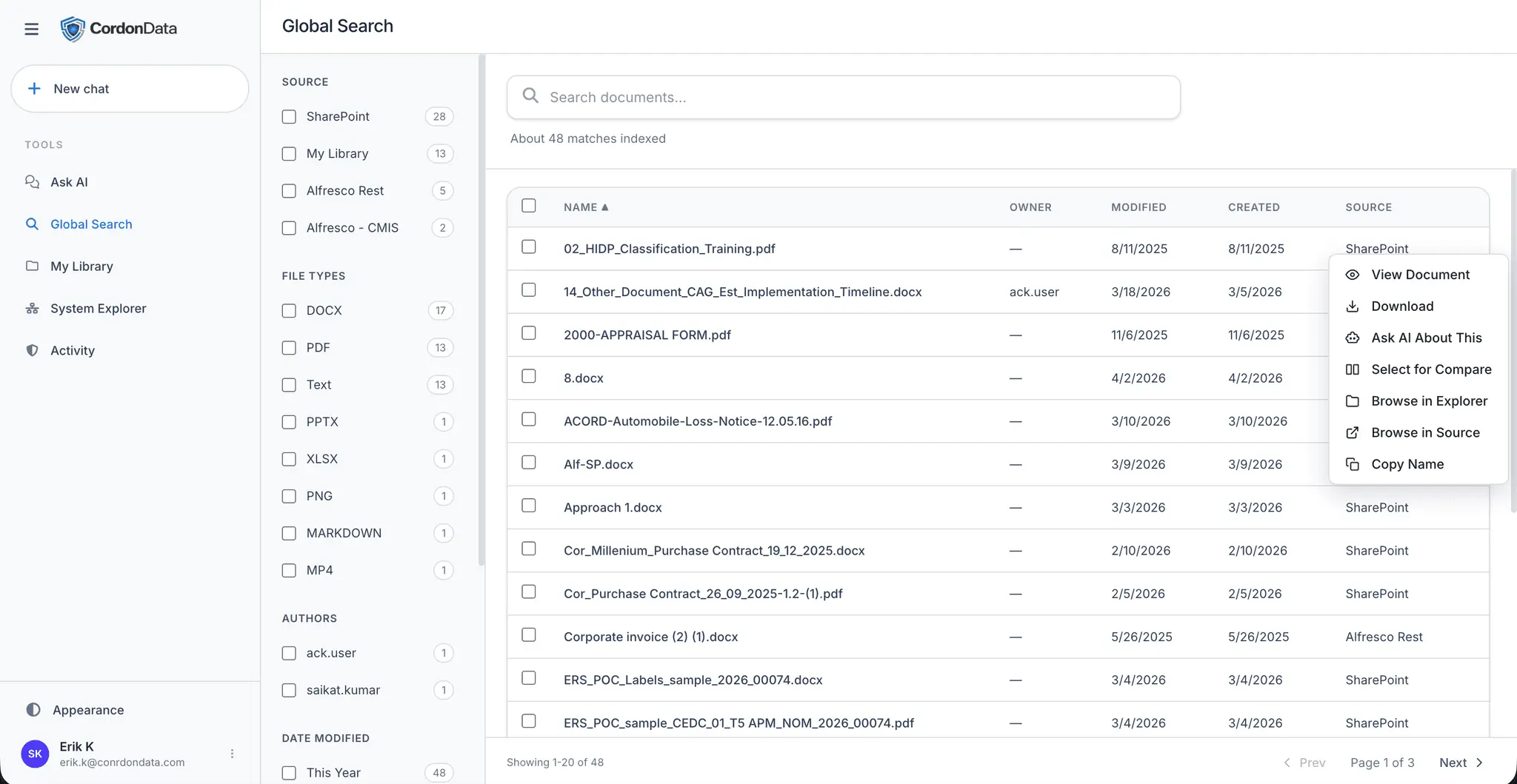 Screenshot 6 of CordonData