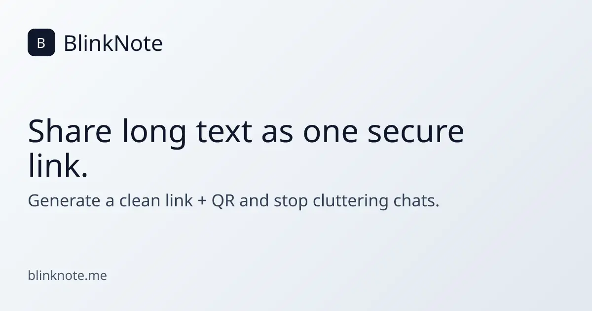 Screenshot 1 of Blinknote