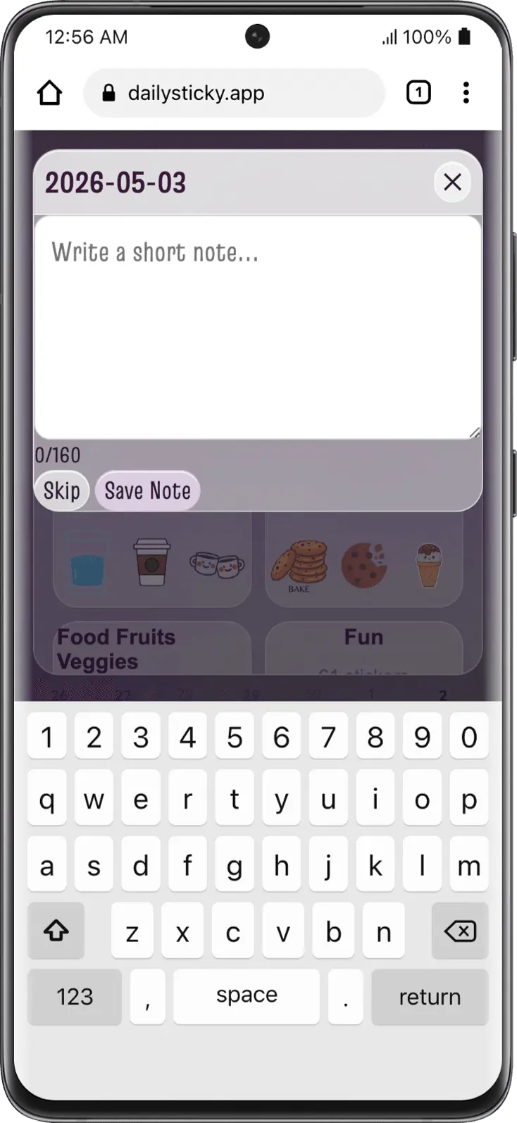 Screenshot 2 of Daily Sticky