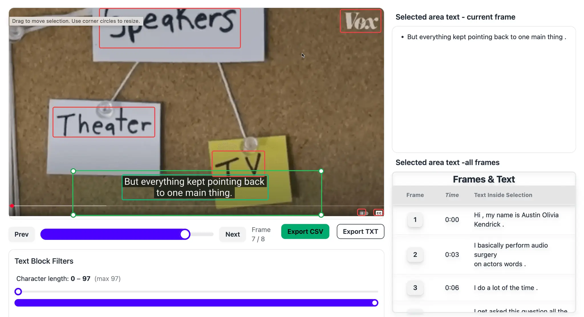 Screenshot 3 of Textractify