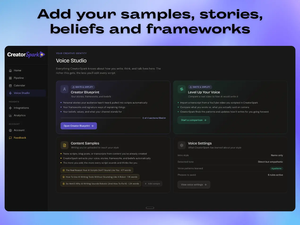 Screenshot 2 of CreatorSpark
