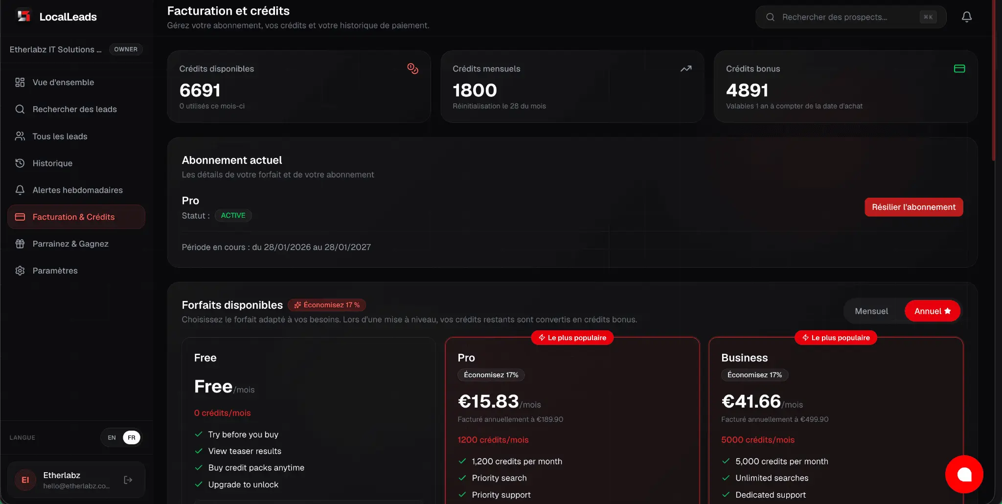 Screenshot 5 of LocalLeads By Postorbit