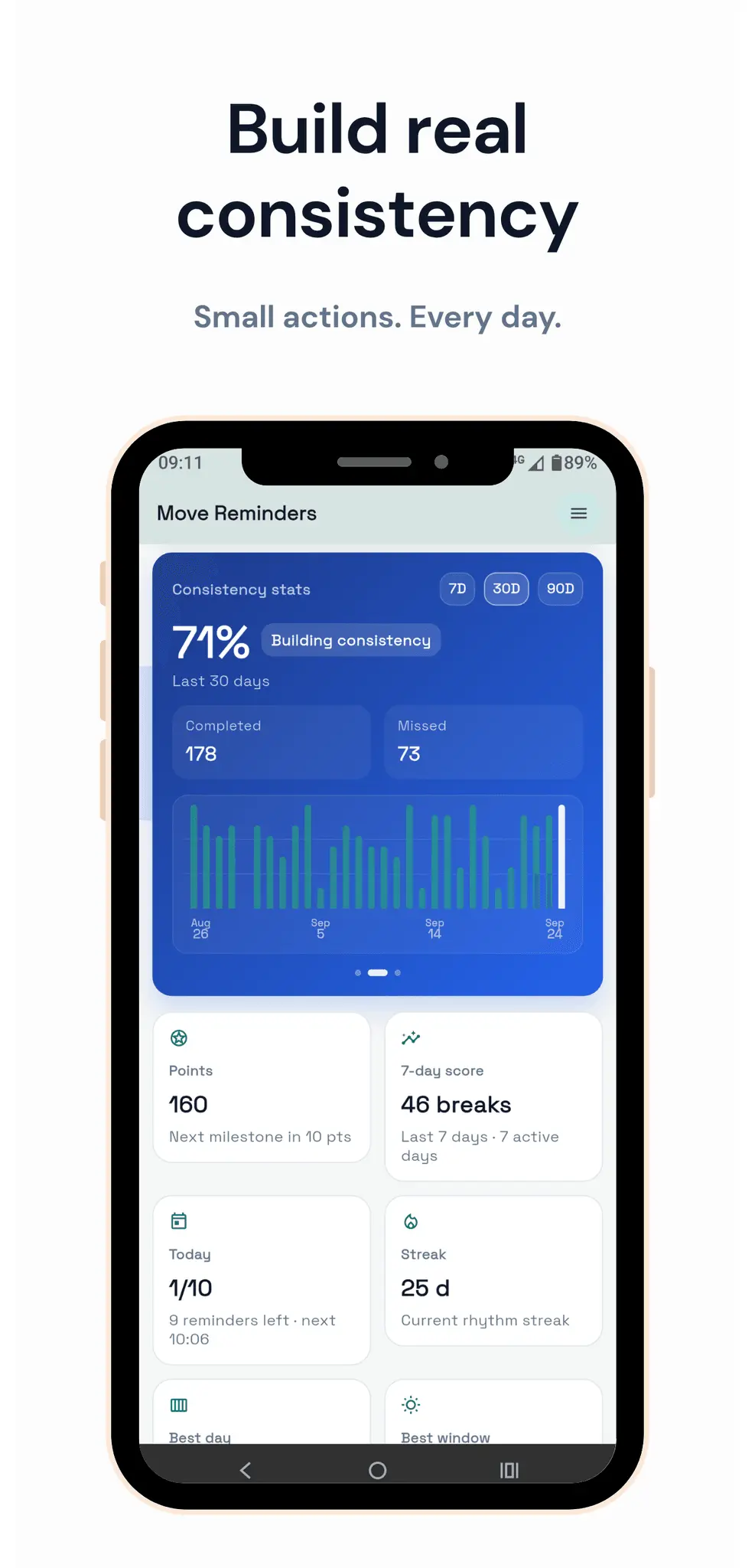 Screenshot 5 of Move Reminders