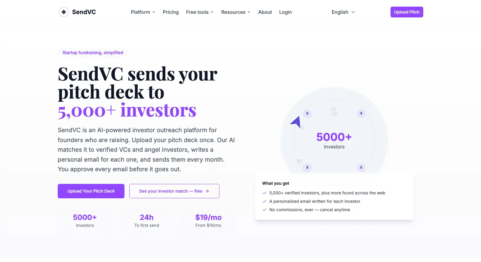 Screenshot 1 of SendVC
