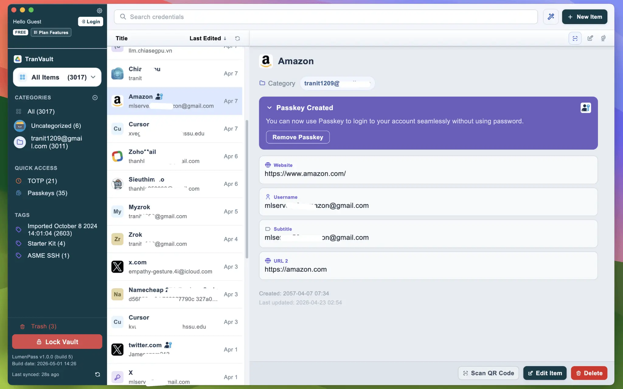 Screenshot 9 of LumenPass - Password Manager