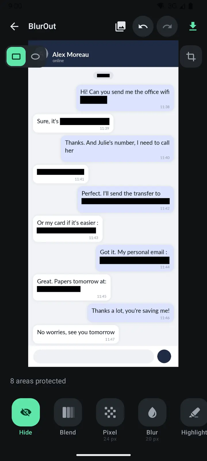 Screenshot 8 of BlurOut