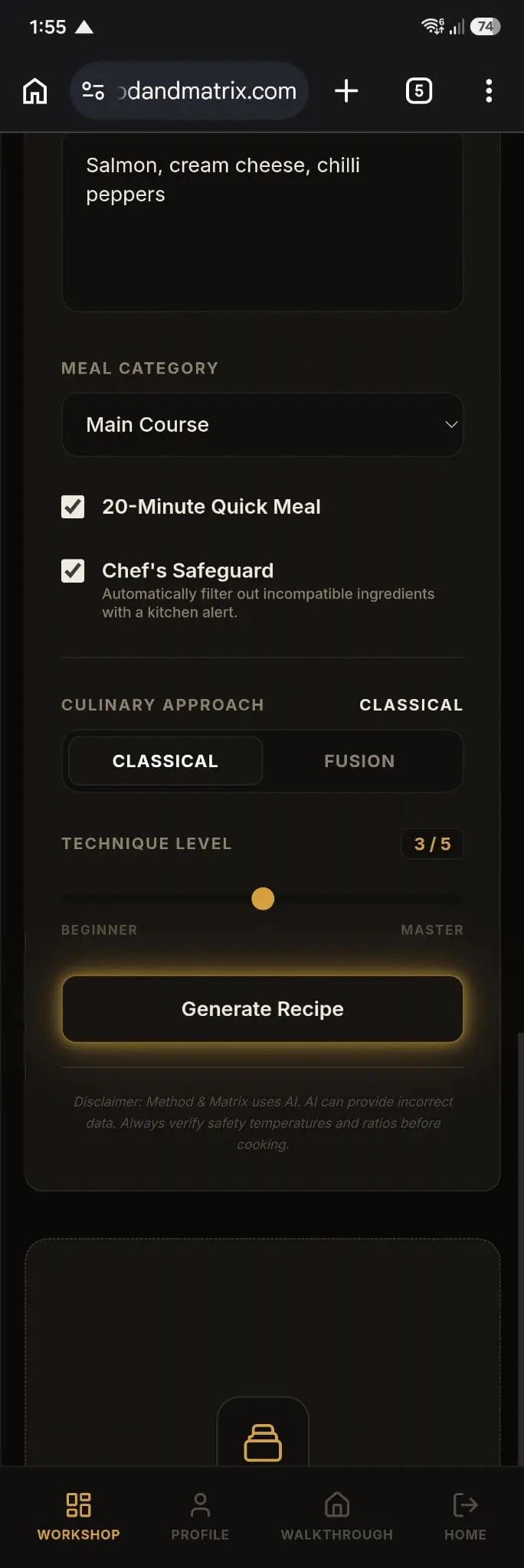 Screenshot 2 of Method & Matrix