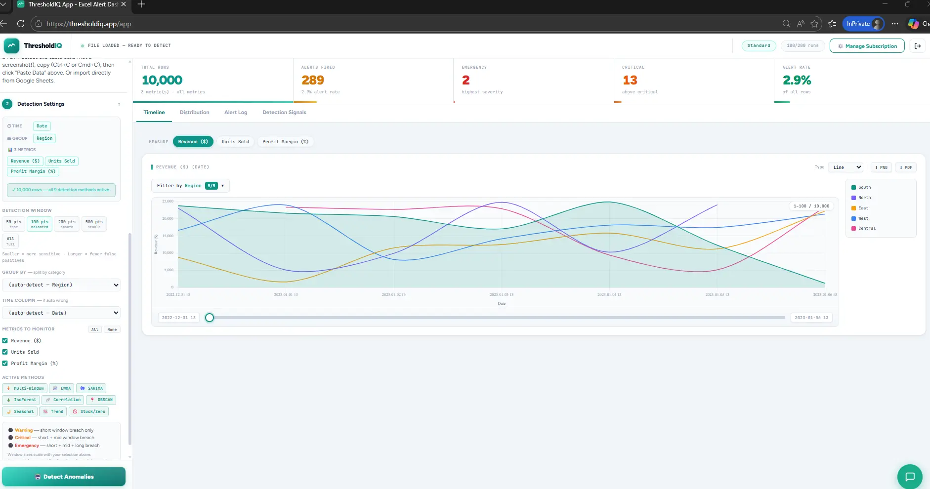 Screenshot 5 of ThresholdIQ