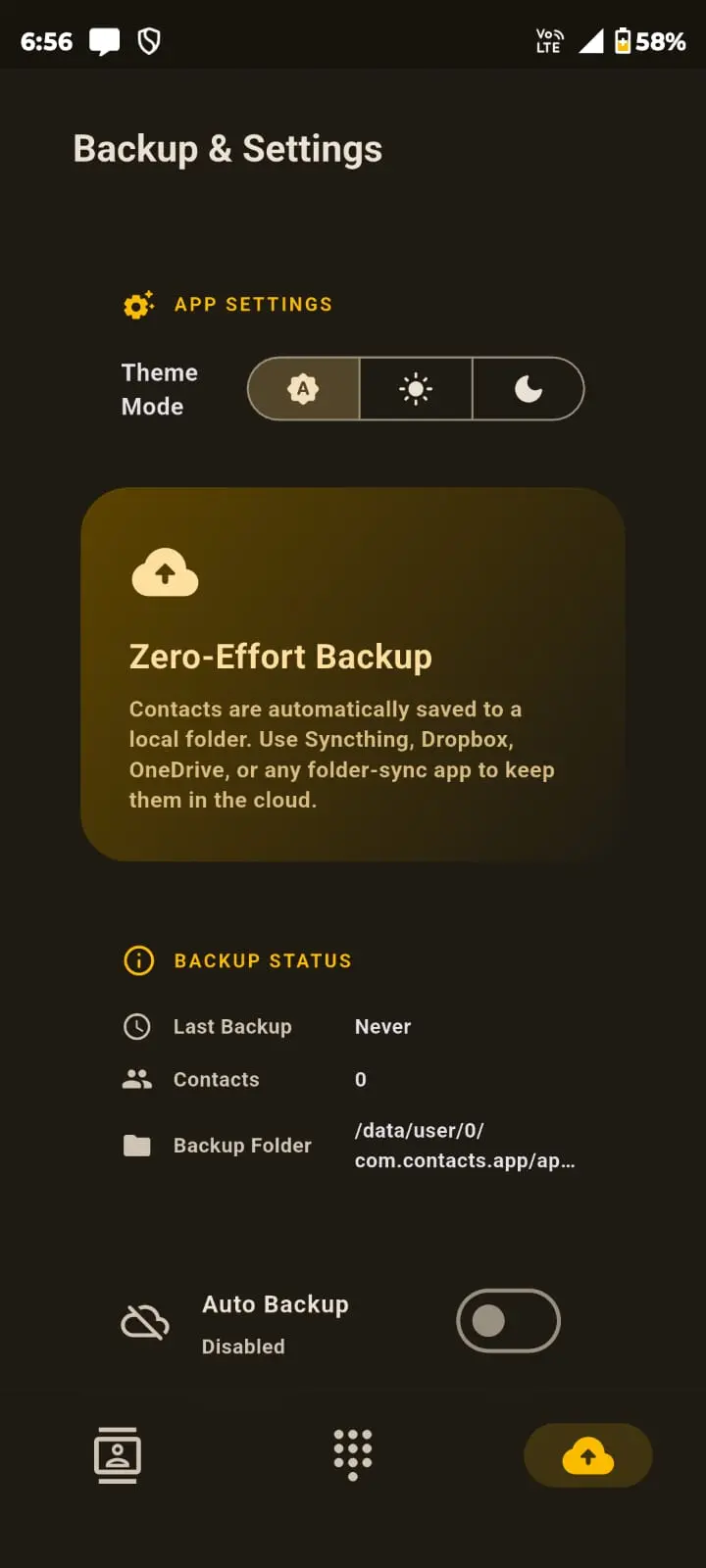 Screenshot 1 of Contacts-Go