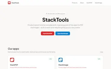 Screenshot 1 of StackTools
